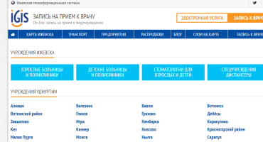 Как записаться Онлайн на приём к врачу в Ижевске?